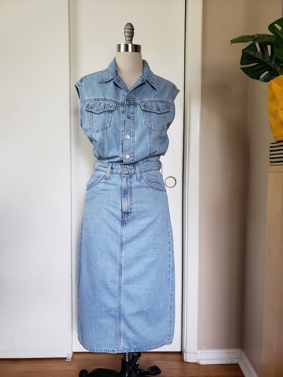 Levi's Dresses & Skirts - The Perfect Levi's Denim Dress Size Small NEW!